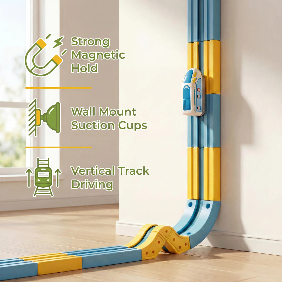 Small Train Track Cube Toy