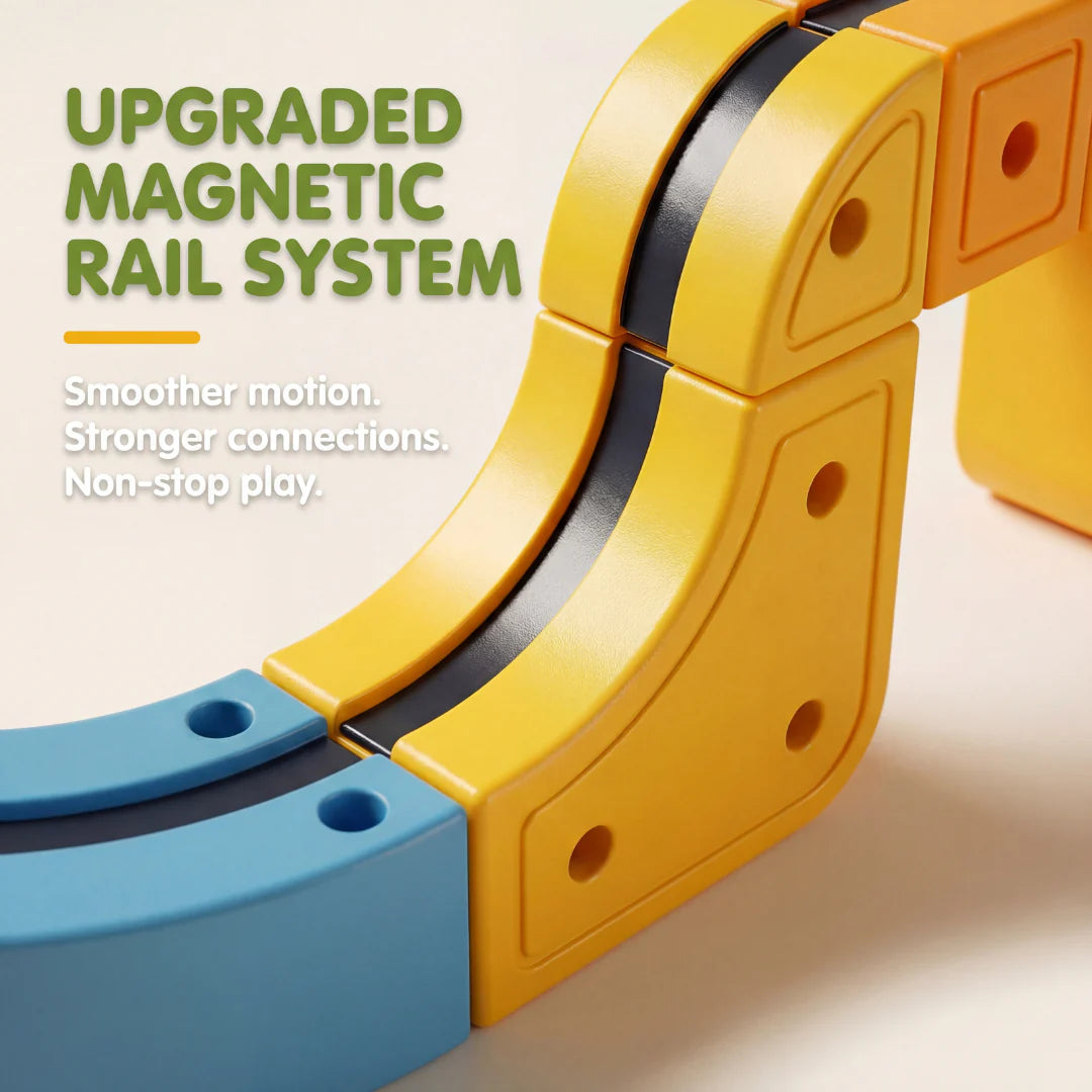 Small Train Track Cube Toy